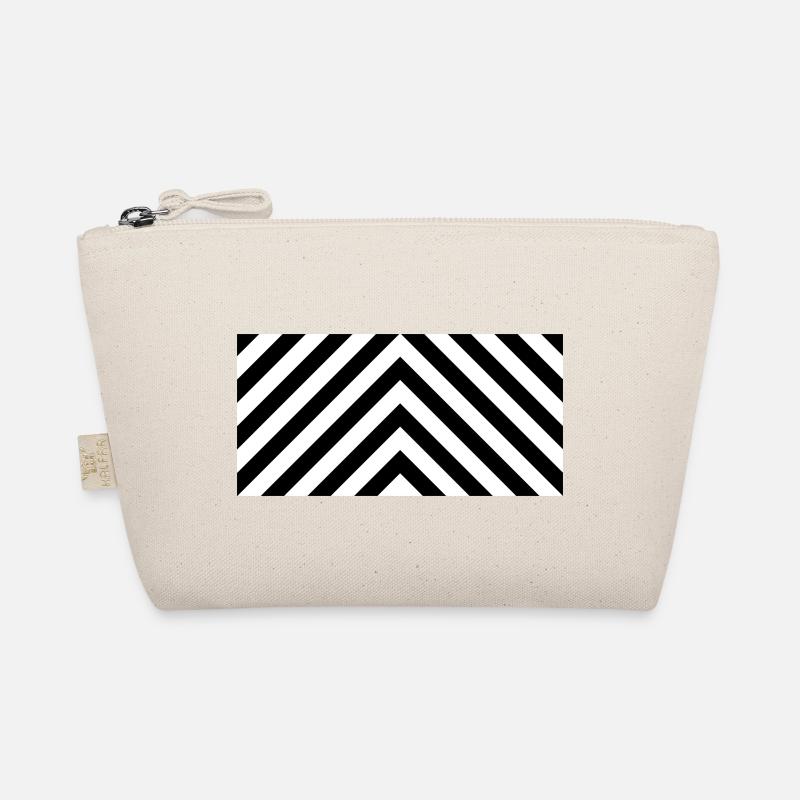 Fond Chevron Noir Et Blanc Trousse biologique