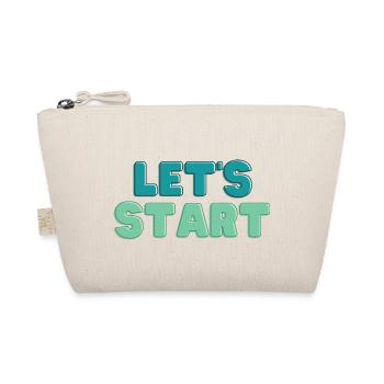 Let's start - Organic Pouch - nature - Front