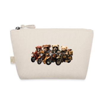 Motorcycling, freedom on two wheels - Organic Pouch - nature - Front