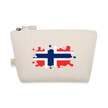 Norvège Norvège Drapeau Scandinavie Norden Tor Viking - Trousse biologique - nature - Devant