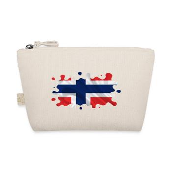 Norvège Norvège Drapeau Scandinavie Norden Tor Viking - Trousse biologique - nature - Devant