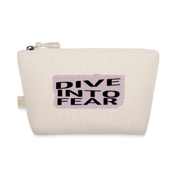 Quote bungee jumping safety bungee jumping - Organic Pouch - nature - Front