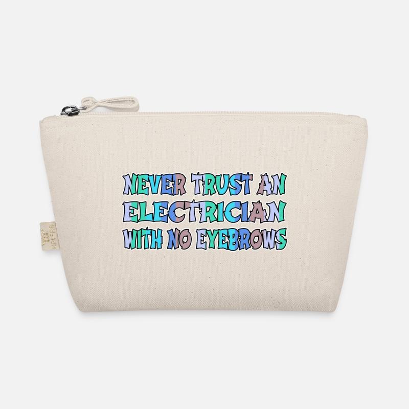 electrical engineer electrical electrician gift Bio-Täschchen