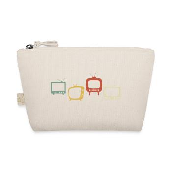 télévision rétro vintage - Trousse biologique - nature - Devant