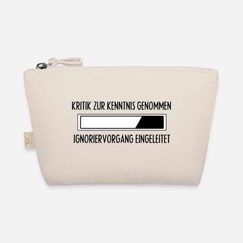 Shirt Damen - Sprüche Statement mit Spruch Kritik Bio-Täschchen
