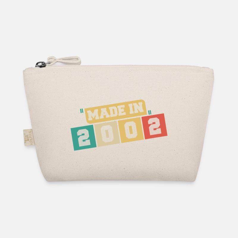 2002 Birthday 2002 Born in 2002 Birthday Organic Pouch