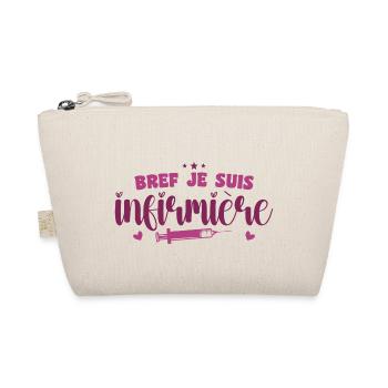 In short, I'm a nurse - Organic Pouch - nature - Front