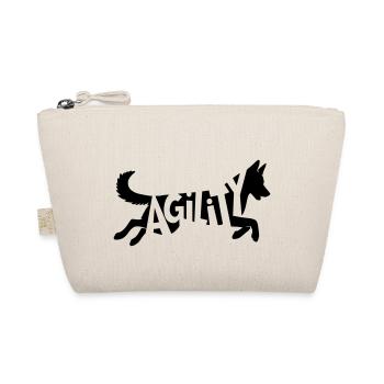 Agility Malinois SVG Vector Color Selectable - Organic Pouch - nature - Front