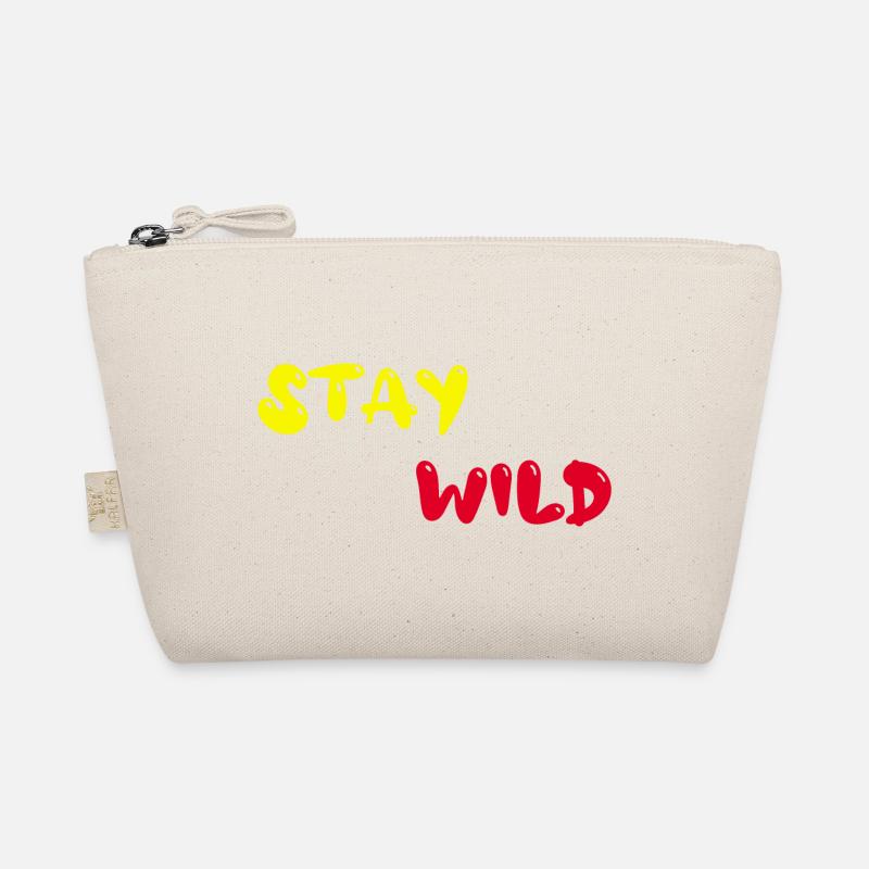 stay wild Bio-Täschchen