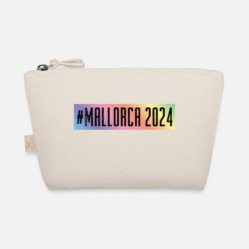 Mallorca 2024 Colorful Organic Pouch