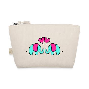 Bébés éléphants - Trousse biologique - nature - Devant