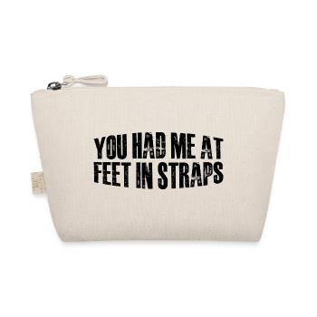 You Had Me At Feet In Straps 44 - Bio-Täschchen - Natur - Vorne