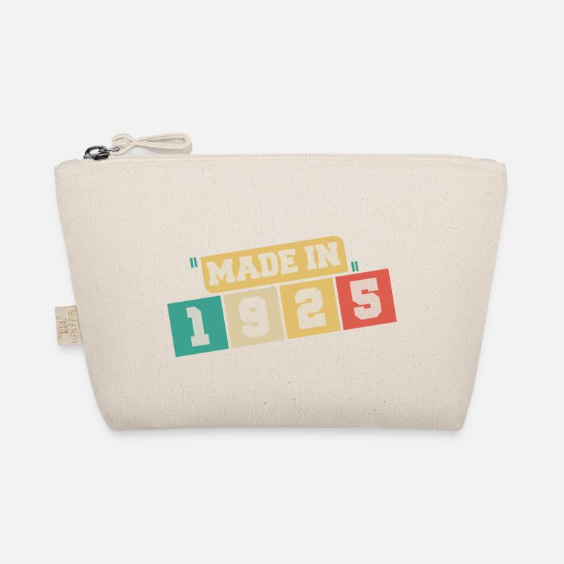 1925 Birthday 1925 Born in 1925 Birthday Organic Pouch