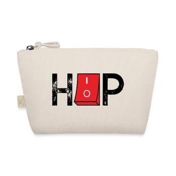 Music on off HipHop ON OFF - Bio-Täschchen - Natur - Vorne