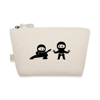 Ninjas Comic - Organic Pouch - nature - Front