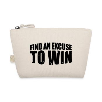 Find An Excuse To Win 12 - Bio-Täschchen - Natur - Vorne