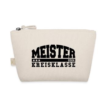 Meister 2024 Kreisklasse Aufstieg Fußball - Bio-Täschchen - Natur - Vorne