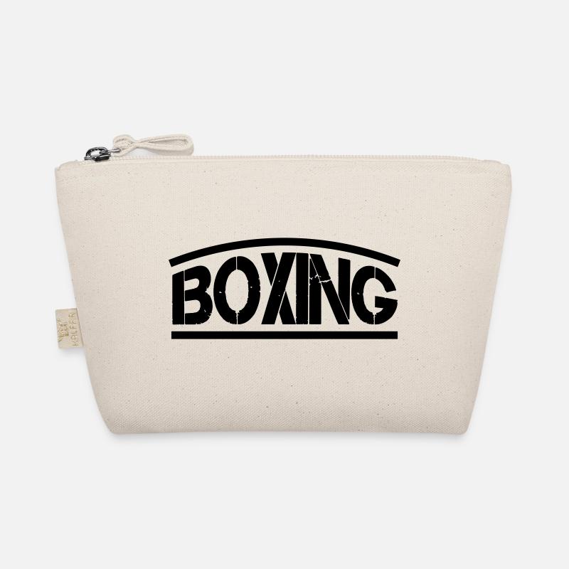 boxing boxen - Bio-Täschchen - Natur