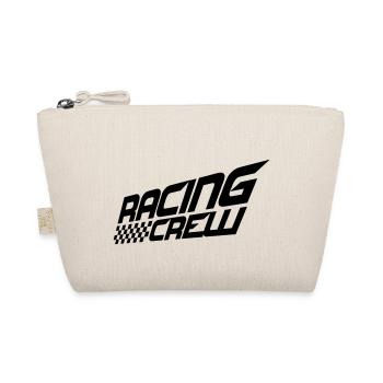 Racing Crew Cool Team Saying Love Racing Car Driving - Organic Pouch - nature - Front
