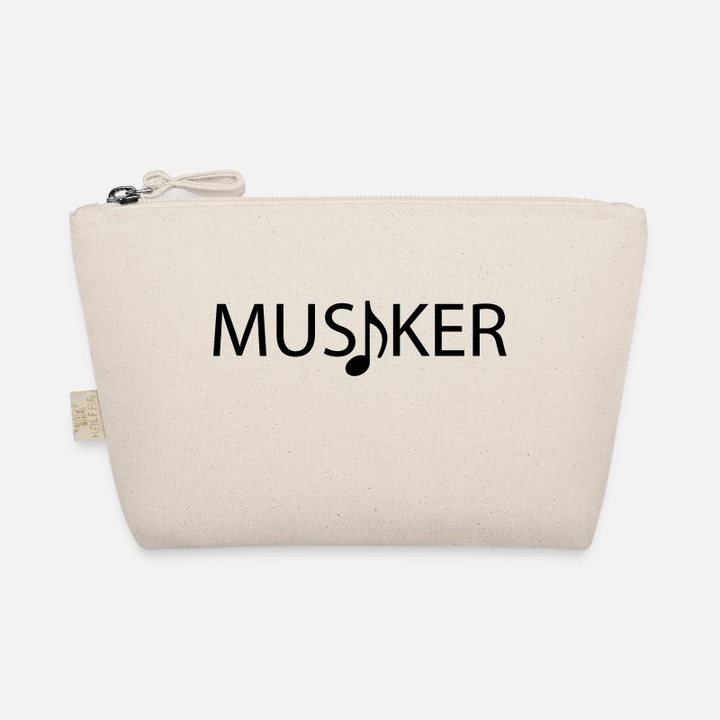 Musiker Logo mit Note Bio-Täschchen