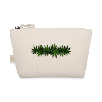 Rasta cannabis weed "legal high nature color" - Organic Pouch - nature - Front