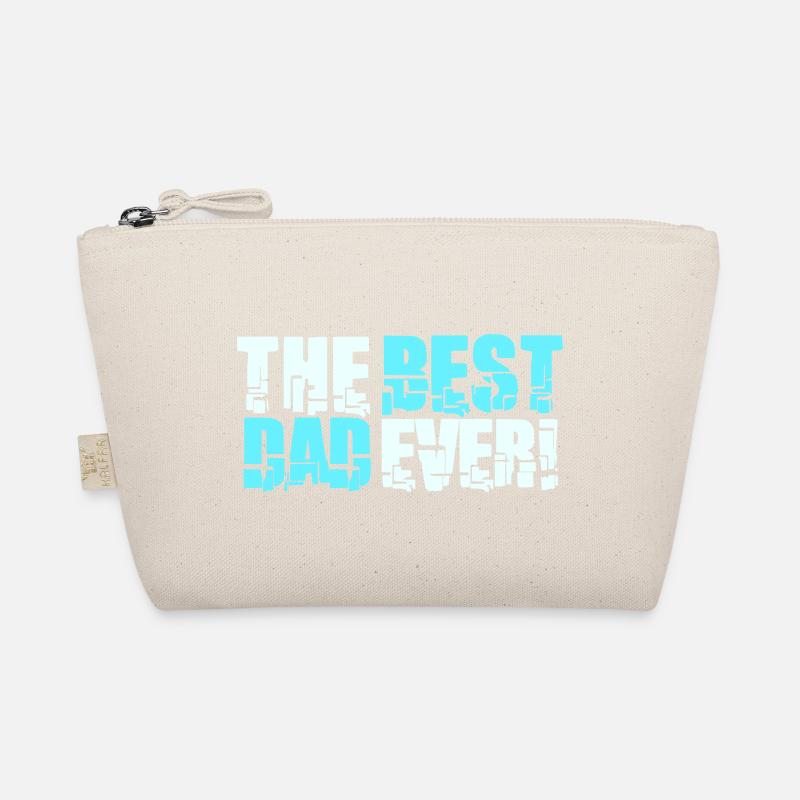 The Best Dad Ever Cool Love Organic Pouch