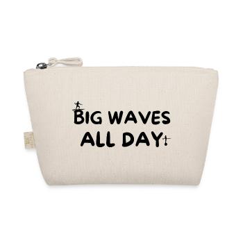 Surfer - Surfergirl - Sailor - Surfing - Sea - Organic Pouch - nature - Front