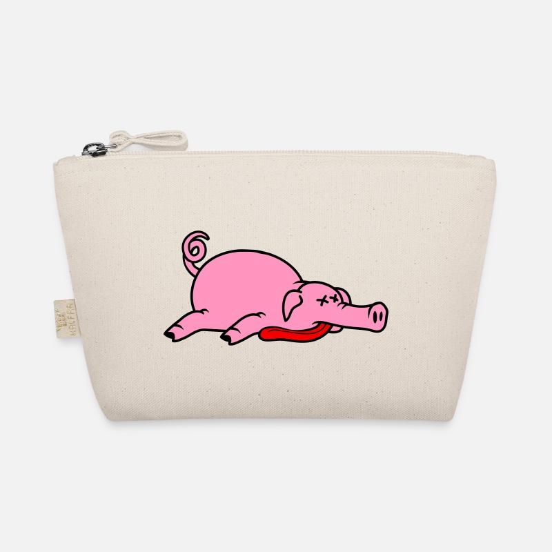 Grillon de porc mort inconscient mangeant de la viande Trousse biologique