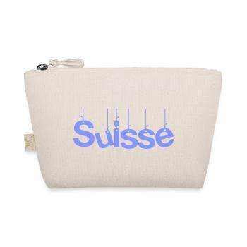 SCHWEIZ. HUMOR. LAND. FLAGGE. GENF. LAUSANNE - Bio-Täschchen - Natur - Vorne
