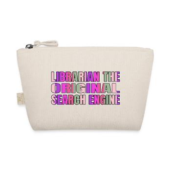 Bookworm Community Reading Habits - Organic Pouch - nature - Front