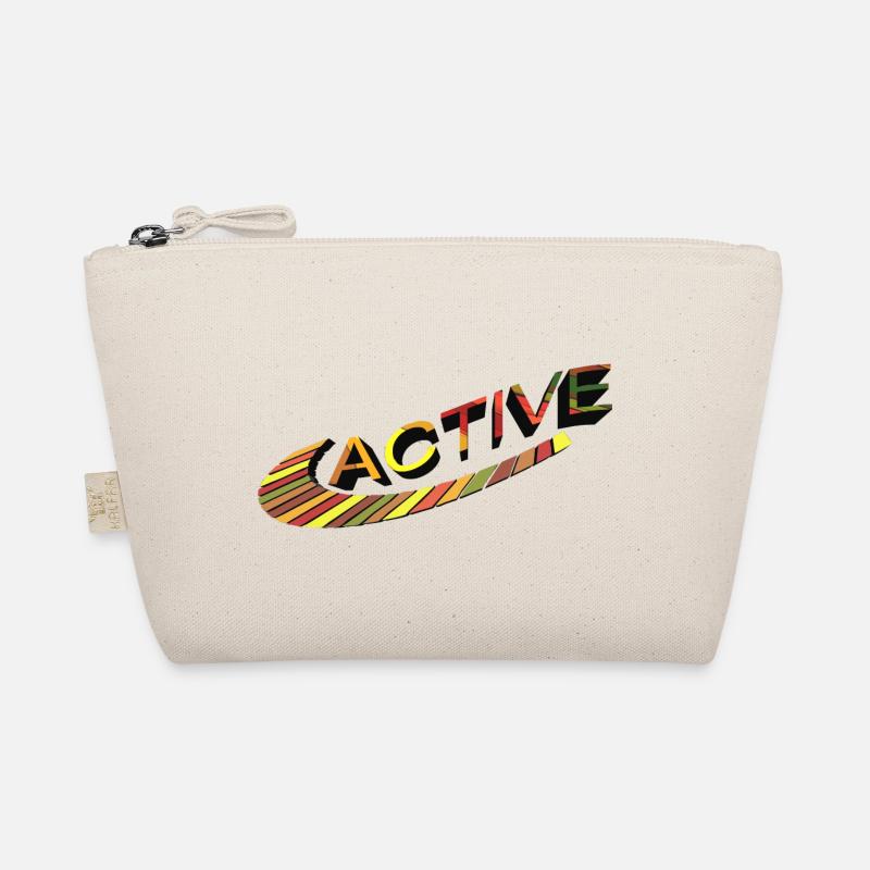 Active - from Abstractterry Organic Pouch