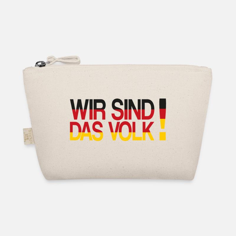 Wir sind das Volk - Bio-Täschchen - Natur