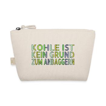 grüne lebensstiltipps geburtstagsgeschenkidee - Bio-Täschchen - Natur - Vorne