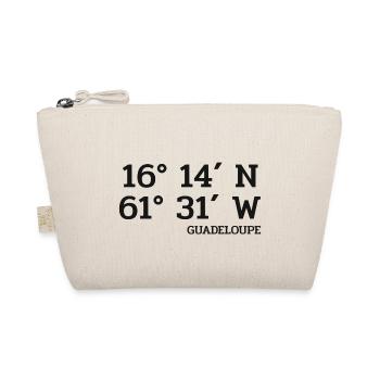 Guadeloupe Coordinates - Koordinaten - Karibik - Bio-Täschchen - Natur - Vorne