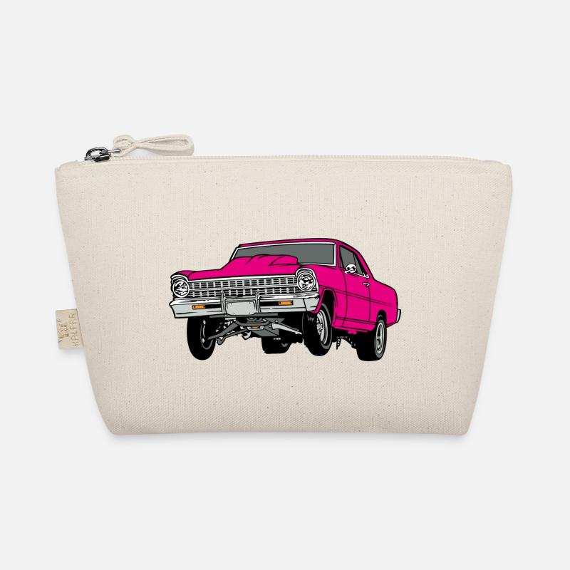 dragster pink Bio-Täschchen