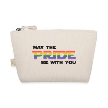 LGBT Pride Month - Möge die Pride mit dir sein - Bio-Täschchen - Natur - Vorne