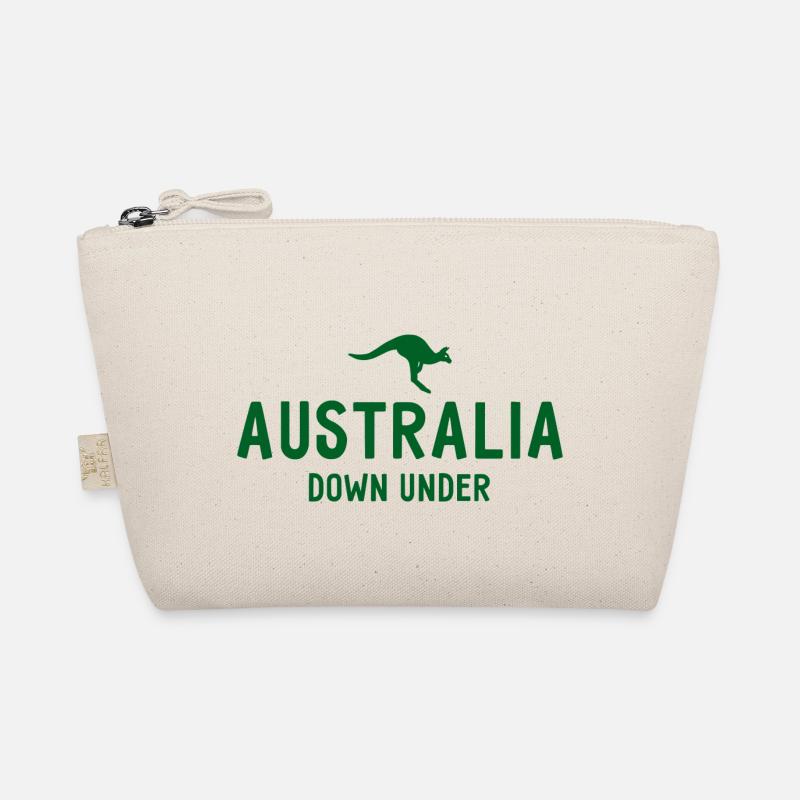 Australia - Down Under - Australien - Känguru - Bio-Täschchen - Natur