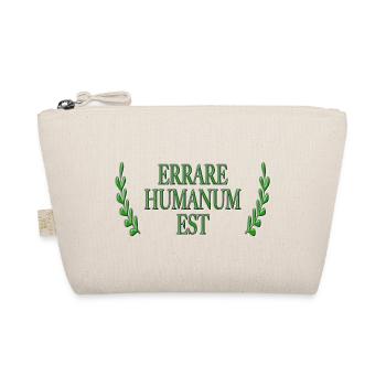 Errare Humanum Est - Bio-Täschchen - Natur - Vorne