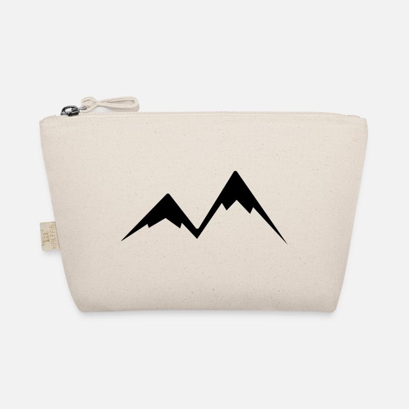 Einfache Berge Bio-Täschchen