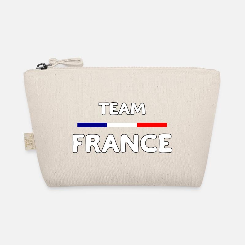 TEAM FRANKREICH! - Bio-Täschchen - Natur