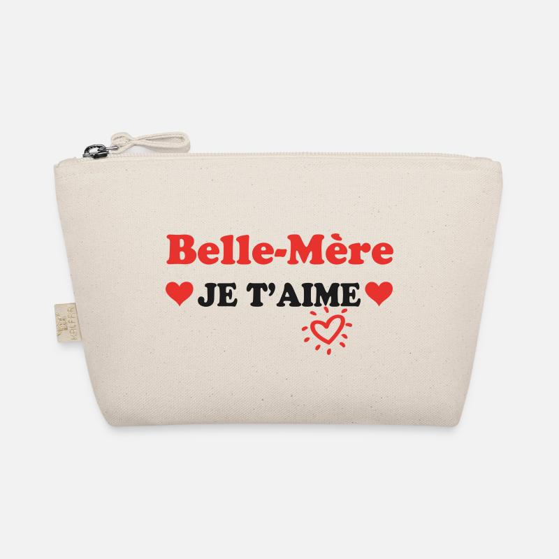 Stiefmutter, ich liebe dich - Bio-Täschchen - Natur