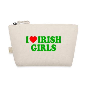 I love irish girls - Organic Pouch - nature - Front