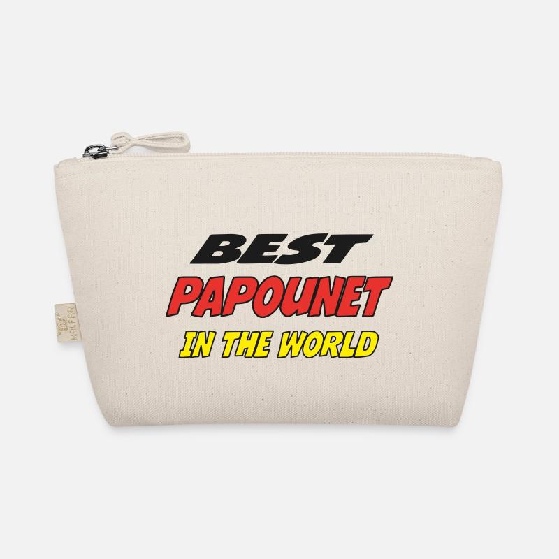 Bestes PAPOUNET der Welt Bio-Täschchen