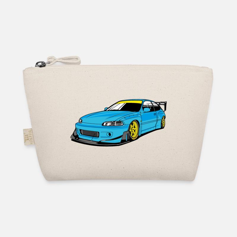 Racing car - Bio-Täschchen - Natur