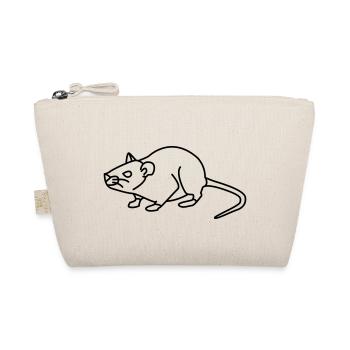 Maus - Bio-Täschchen - Natur - Vorne