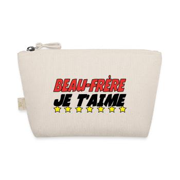 Brother-in-law I love you - Organic Pouch - nature - Front