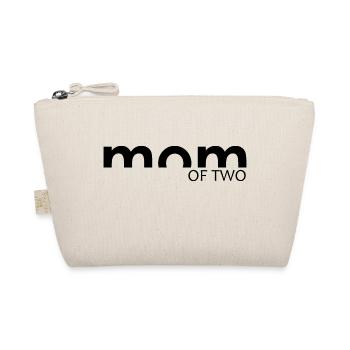 MAMAN - MOM of two - Organic Pouch - nature - Front