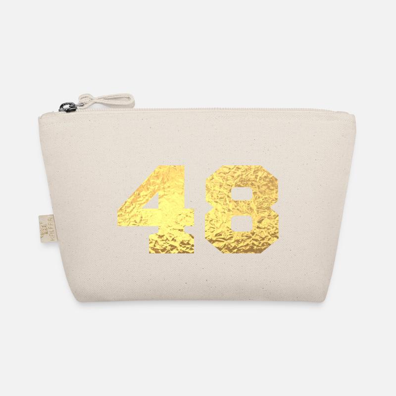 Numéro 48 paillettes doré - 48e anniversaire Trousse biologique