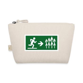 exit to the forest - Organic Pouch - nature - Front
