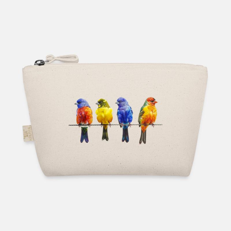 Birds on a wire Organic Pouch